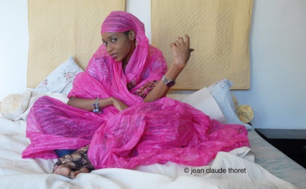 Le mannequin Khadyja Fall en mode voilée