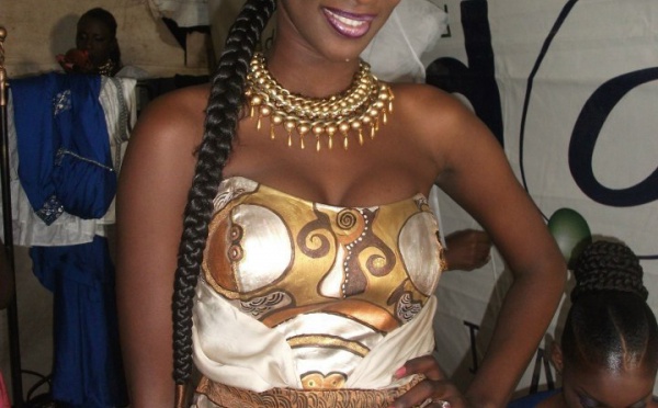 Mame Diarra "Lissa" sublime dans sa robe