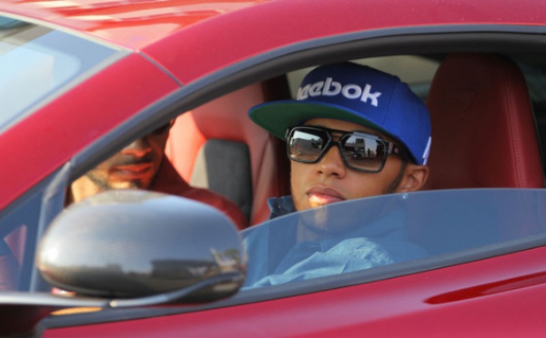 Photo : Lewis Hamilton dans le prochain clip de Swizz Beatz