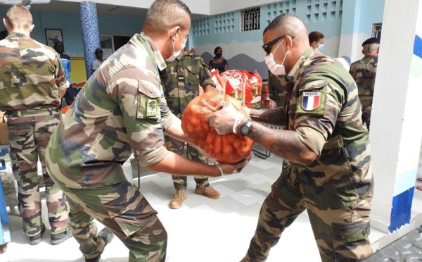 Riposte au Covid-19: Les Eléments français au Sénégal soutiennent plus que jamais Empire des Enfants à Dakar