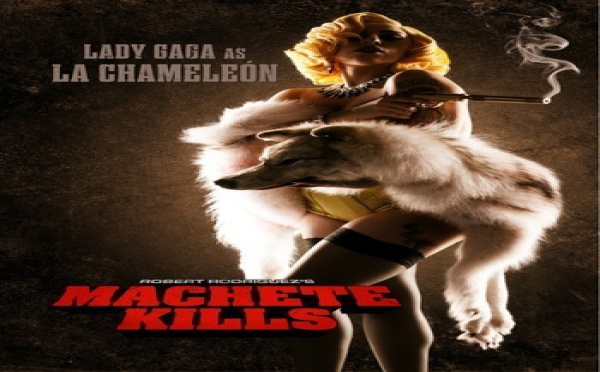 Photo : Lady Gaga est La Chameleón de "Machete Kills"