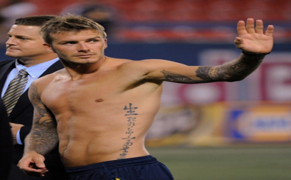 David Beckham, un footballeur couronné de succès