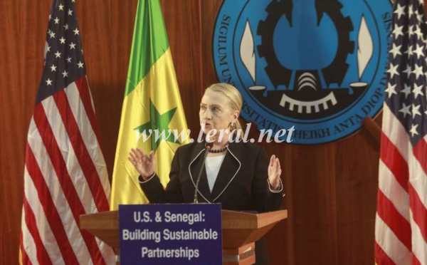 [Photos] Hillary Clinton à l'Ucad
