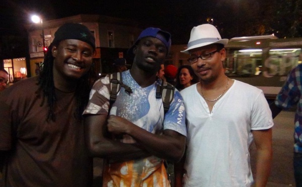 Guin Thieuss, Awadi et Souleymane Jules Diop à Montréal
