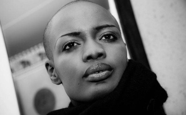 Mame Diarra Dieng la top modèle sénégalaise d’Italie en mode crâne rasé