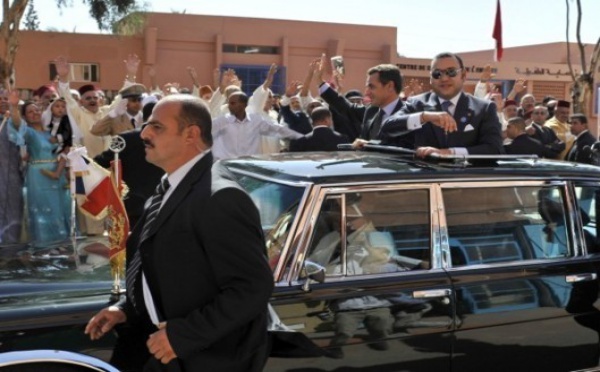Sarkozy et Carla en balade dans un jet privé de Mohammed VI