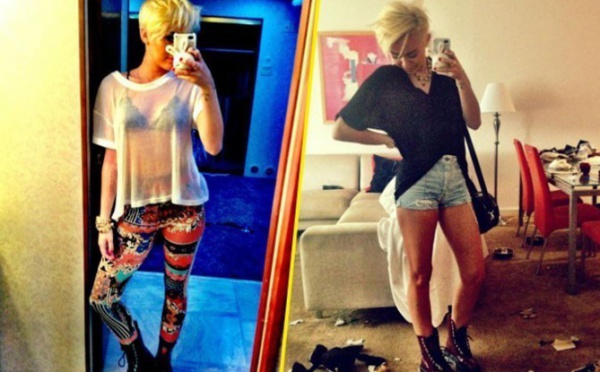 Miley Cyrus : fière de sa silhouette et de son look, elle continue à se montrer sur la toile !