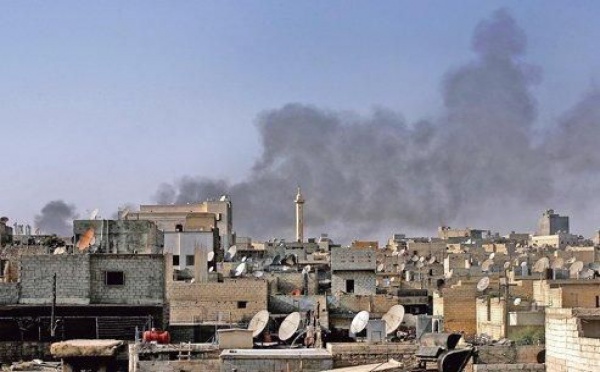 Dans Alep, sous les missiles des Mig et des hélicoptères syriens