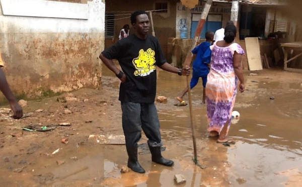 Nettoyage des zones inondées: Matador épuisé