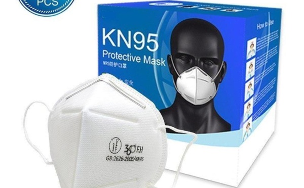 Lot de Masques FFP2 certifiés respiratoires protection KN95 à Vendre Dakar