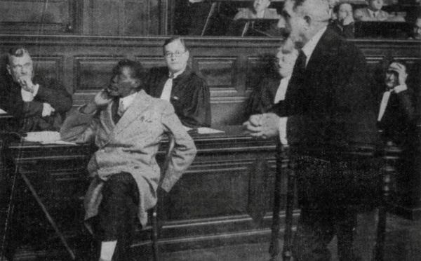 Souvenir! Blaise Diagne lors de son procès pour Cheikh Ahmadou Bamba