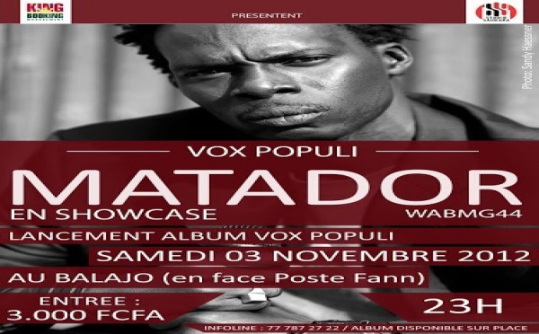 Matador présente l'album Vox Populi 