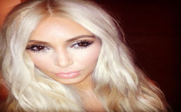 Kim Kardashian : La version blonde