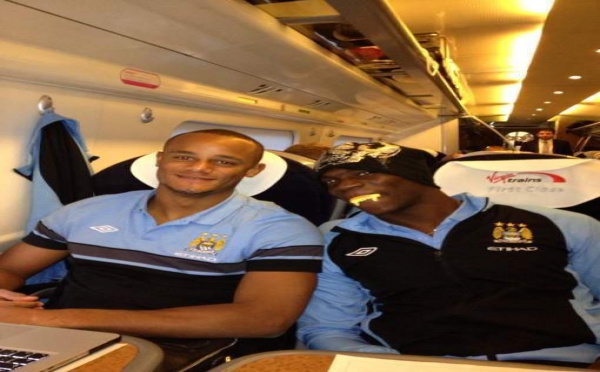 Kompany et Balotelli en mode Halloween