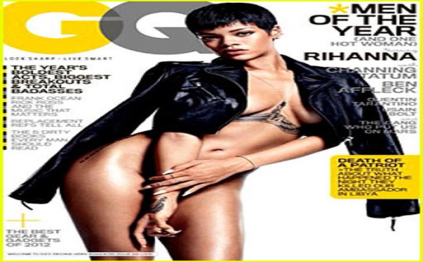 Rihanna pose nue en couverture de GQ Magazine