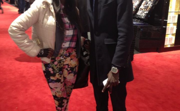 Iman de Chanel et son frère Kébé