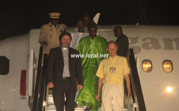 Arrivée des militaires libérés par le MFDC à l'aéroport de Dakar