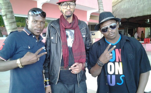 Dj Yves, Dj Overdose et le rappeur Bill Diakhou