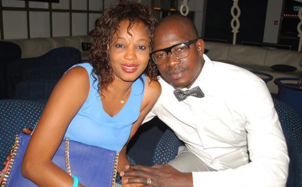 Samba Keinde et sa ravissante femme à la finale de miss africités 2012