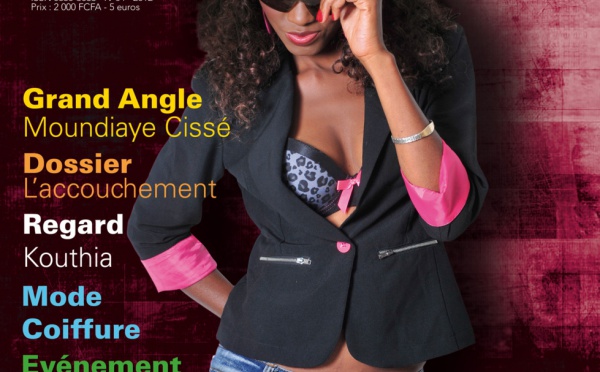 La chanteuse Queen Biz fait le Une du Magazine Salli de ce mois avec un style so sexy!!