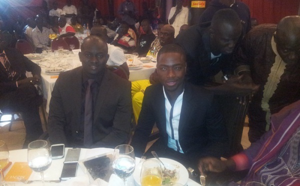 Birane Ndour en compagnie de son ami Baye Ndiaye, jeune frère de Aziz Ndiaye
