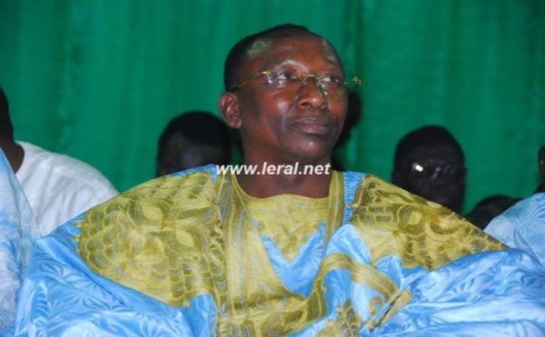 Abdoulaye Mbaye Pékh lors du forum du Magal
