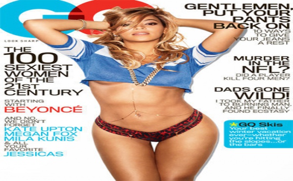 PHOTO Beyoncé presque nue en couverture de GQ