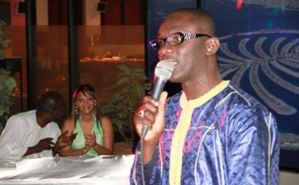 Pape Diouf rendant hommage à Rabia Diallo