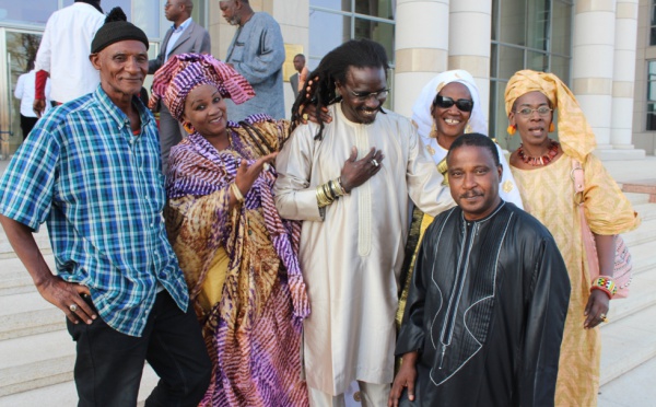 Rencontre entre le Directeur Général du Grand Théatre et les anciens comédiens du Sénégal
