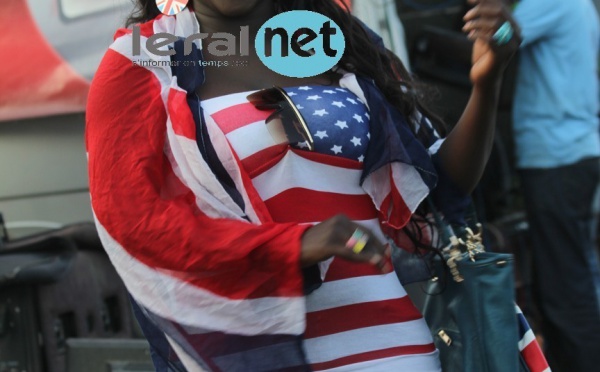 Ndiolé Tall en mode américaine
