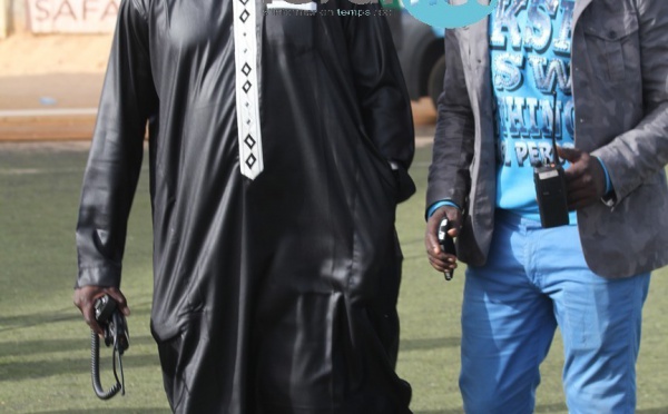 Aziz Ndiaye avec son frère et homme de confiance, Baye Ndiaye