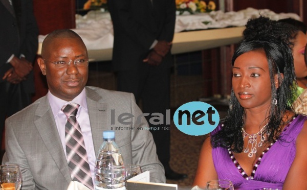 L'ancien ministre Mamadou Lamine Keïta et son épouse