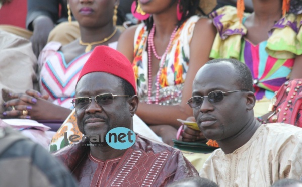 Le ministre d'Etat Mbaye Ndiaye, un amateur de lutte