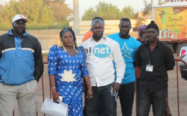 Ahmed Aïdara à côté de Ndèye Ndiaye Tyson