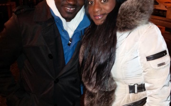 Le danseur Pape Moussa en parfaite complicité avec Jasmine Chanel de Paris