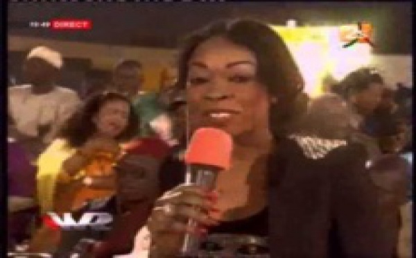 Aby Ndour joue au reporter de la 2STV