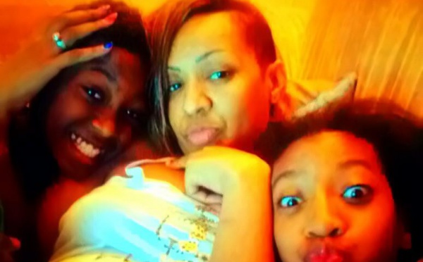 Viviane Chidid en mode "enjoy" avec ses deux amours