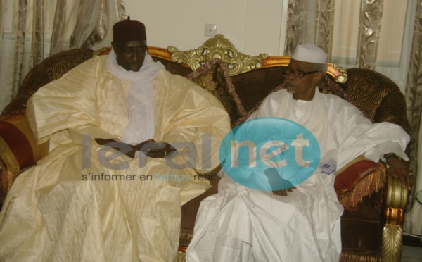 [Photos] Habré présente ses condoléances à la famille de Serigne Bassirou Diagne 