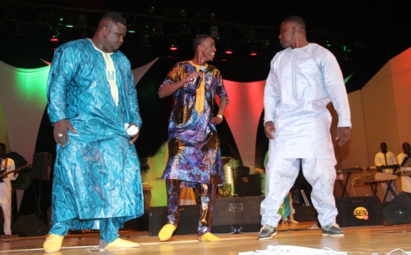 Les lutteurs Gouy Gui et Ness membres de Waly family?