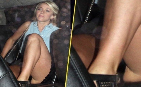 Julianne Hough : et une culotte bien visible, une