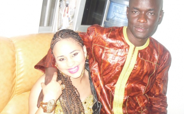 Djily Niane très complice avec son épouse Nadège devenue Mame Diarra