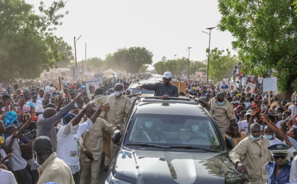 Autre localité , autres images : l’accueil du président Macky Sall à Mbirkilane