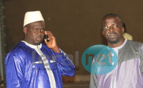 Aziz Ndiaye avec Tapha Diop, ancien DG de la Tfm