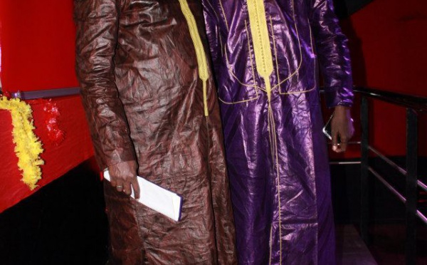 Abdalah Cissokho l'initiateur de Miss diongoma Espagne 2013 en compagnie de Djily Création