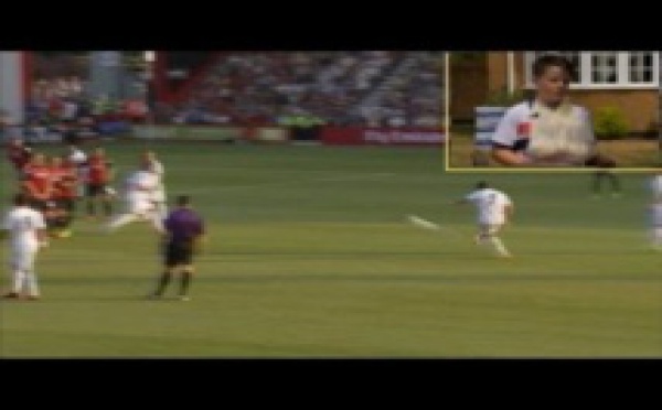 [Regardez!] Le coup franc de Ronaldo qui fracasse la main d’un jeune garçon de 11 ans!