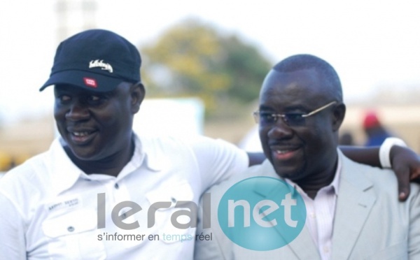 Khadim Samb très complice avec Lamine Samba
