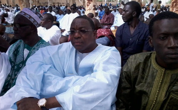 Mankeur Ndiaye a fêté la Korité à Dagana