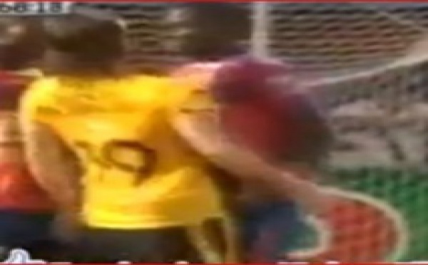 [Vidéo] Le match dégénère, il mord le nez de son adversaire