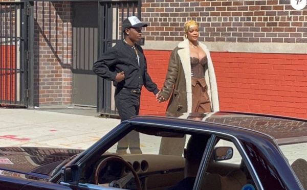 Rihanna et A$AP Rocky : Main dans la main et câlins en pleine rue, ils ne se cachent plus