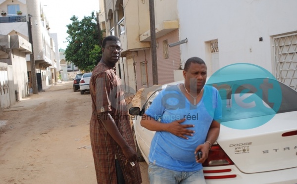 Fallou Dieng et sa belle caisse